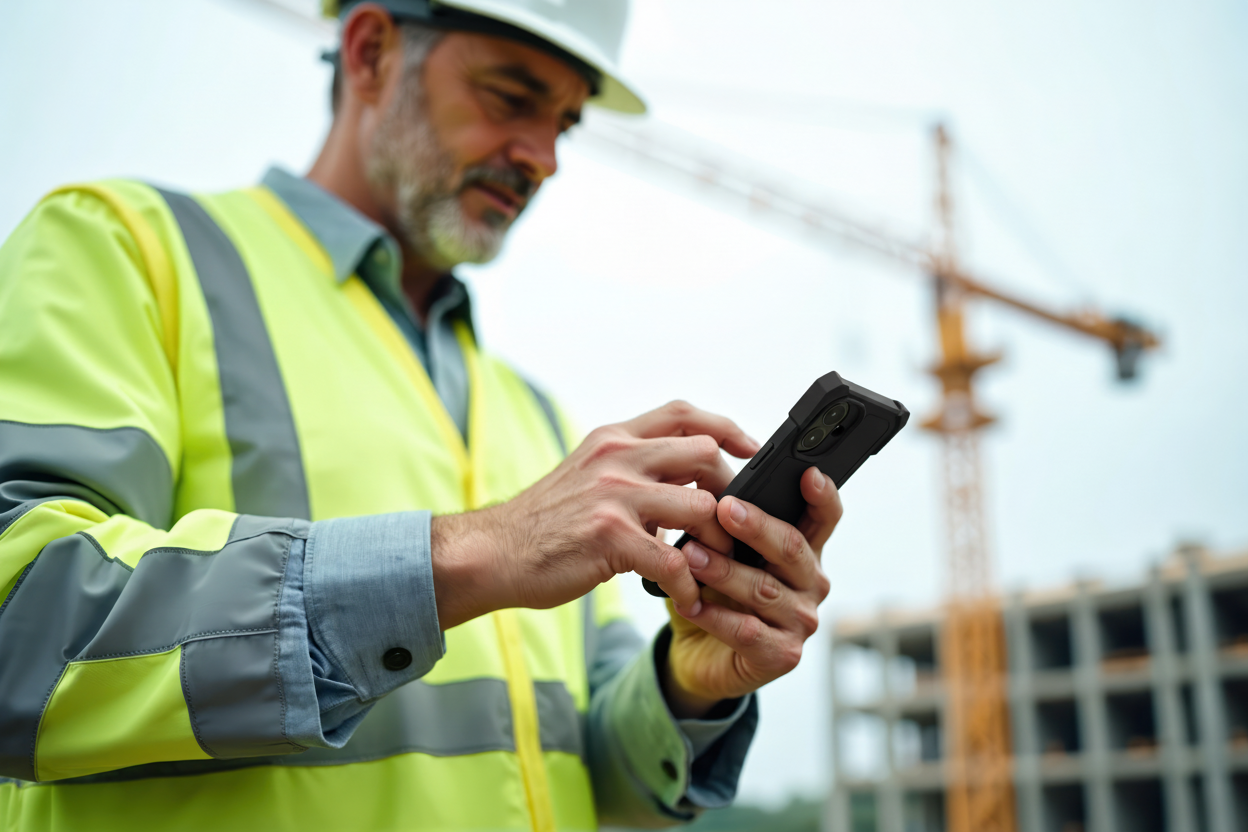 Construction manager using aXtion Edge for iPhone 17 CPA330S