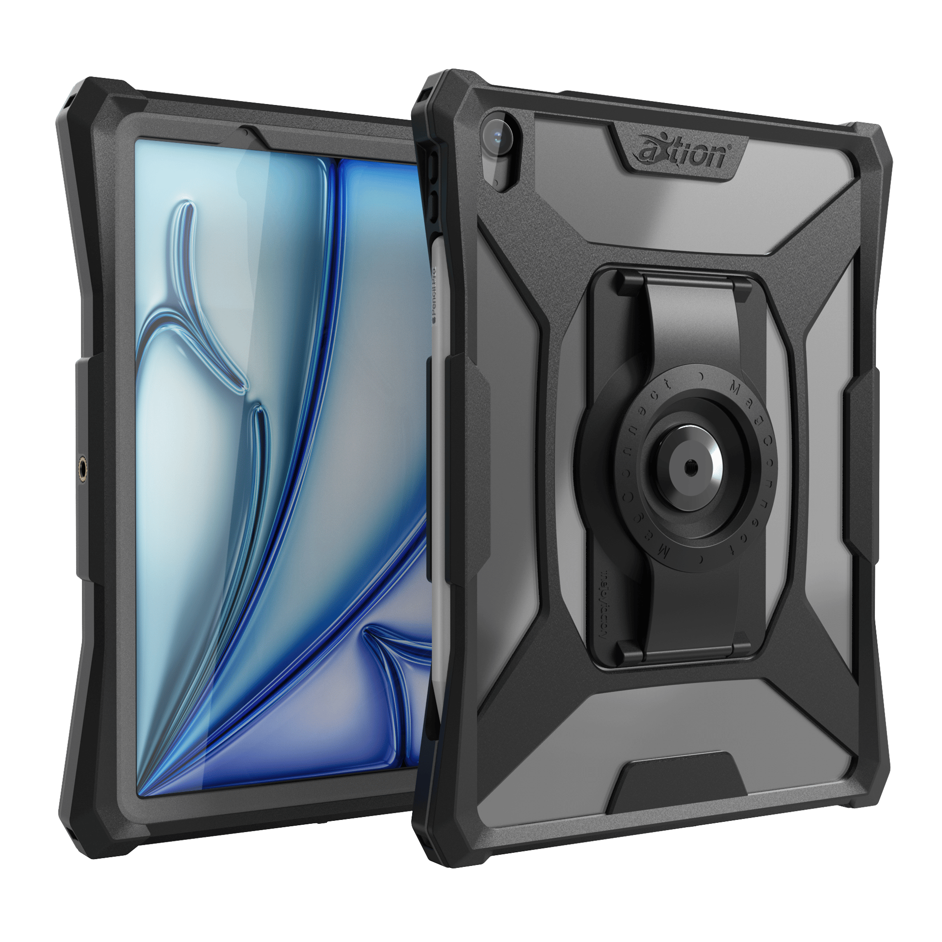 ultra-slim-military-grade-rugged-waterproof-case-ipad-air-11-inches-axtion-slim-mh-front-back-angled-cwa5152mh-4